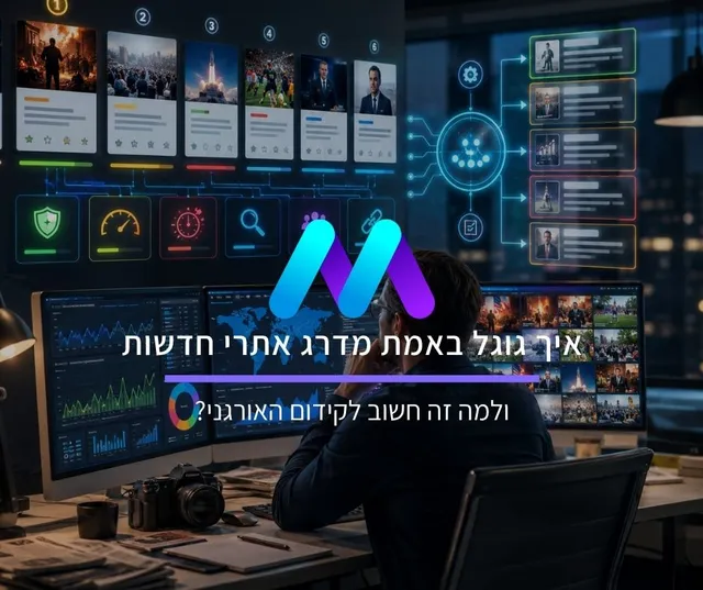 איך גוגל באמת מדרג אתרי חדשות (ולמה זה חשוב לקידום האורגני)?
