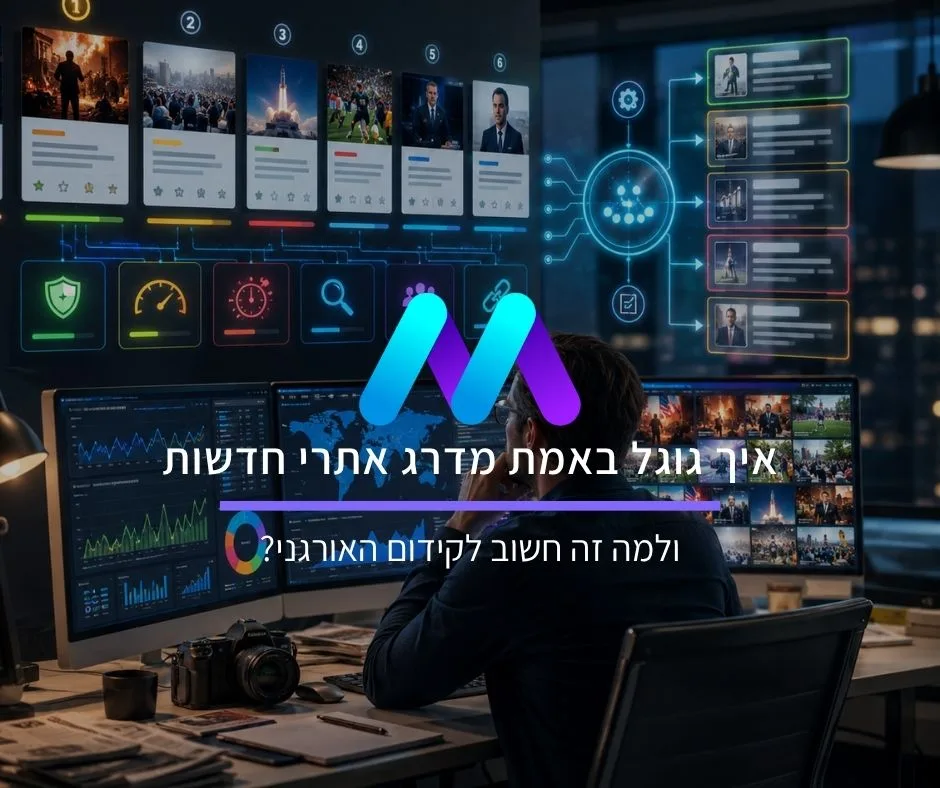 איך גוגל באמת מדרג אתרי חדשות (ולמה זה חשוב לקידום האורגני)?